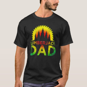 Camiseta Mens Woodworker Ax Arborist Lumberjack Pai 25