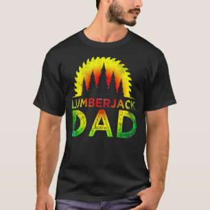 Camiseta Mens Woodworker Ax Arborist Lumberjack Pai 25