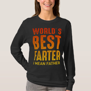 Camiseta Mens Words Best Farter Day Cote Dizendo 3
