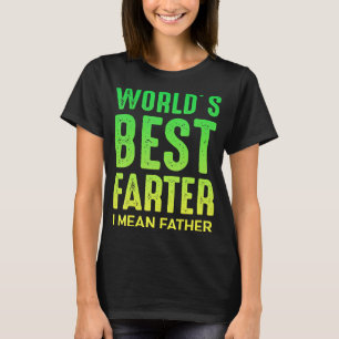 Camiseta Mens Words Best Farter Day Cote Dizendo 6