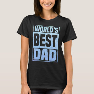 Camiseta Mens Words Melhor Cota do Dia do Pai Dizendo 1