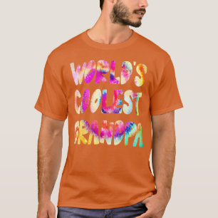 Camiseta Mens Words O Vovô Mais Frio Tie Tie Legal