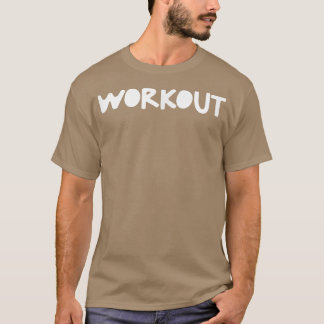 Camiseta Mens WORKOUT Gym Malhação Workout Bodybuilding Mot