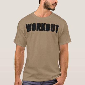 Camiseta Mens WORKOUT Gym Malhação Workout Bodybuilding Mot