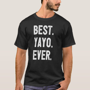 Camiseta Mens Yayo Avô Eu Amo Yayo Avô Espanhol Bes