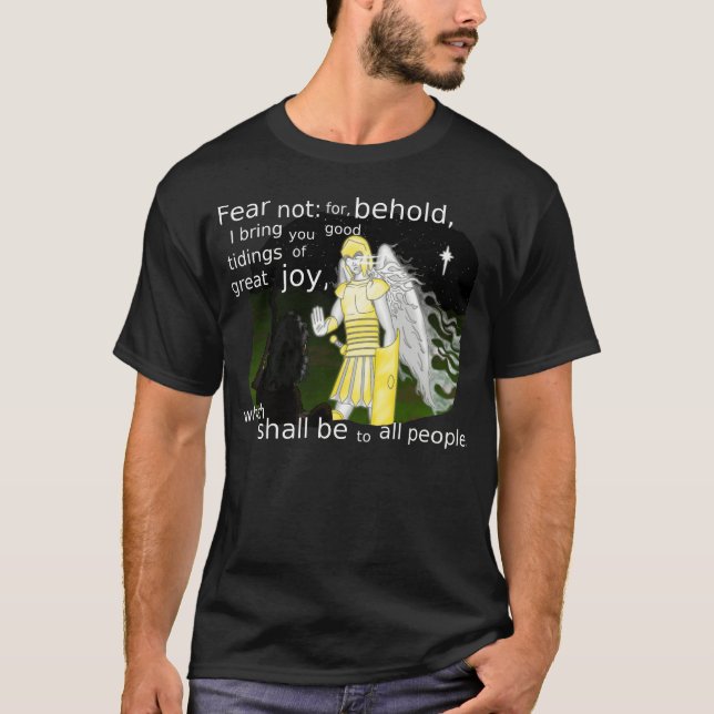 Camiseta Mensageiro angélico (Frente)