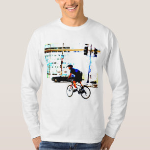 Camiseta Mensageiro da bicicleta