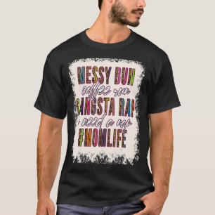 Camiseta Mensageiro do Café Corra Gangsta Rap Mãe Mães