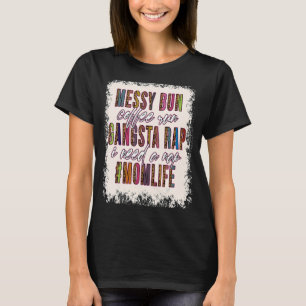 Camiseta Mensageiro do Café Corra Gangsta Rap Mãe Mães