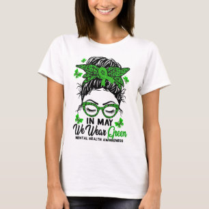 Camiseta Mensageiro Em Maio Vestimos um Conscientista Verde