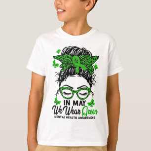 Camiseta Mensageiro Em Maio Vestimos um Conscientista Verde