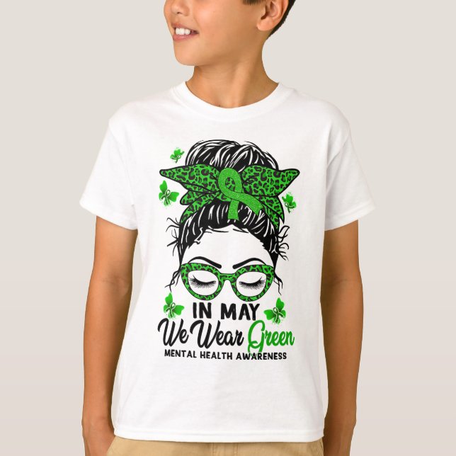 Camiseta Mensageiro Em Maio Vestimos um Conscientista Verde (Frente)