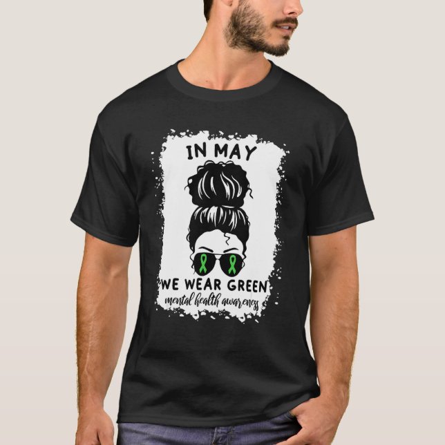 Camiseta Mensageiro Em Maio Vestimos um Conscientista Verde (Frente)