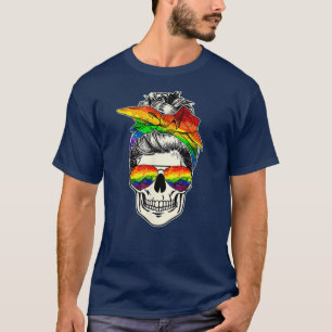 Camiseta Mensageiro Igualdade LGBT Lésbica Orgulho gay Mês