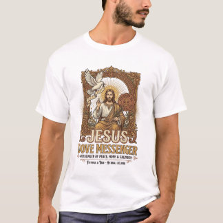 Camiseta Mensageiro Jesus Pombo Jesus Pombo Mensageiro Cris