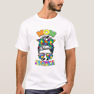 Camiseta Mensageiro Mãe Do Guerreiro Autismo Quebra-cabeça