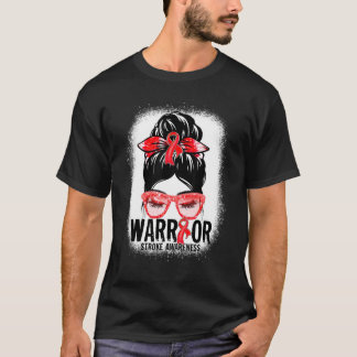 Camiseta Mensageiro Vermelho Ribbon Traçou Guerreiro Awaren