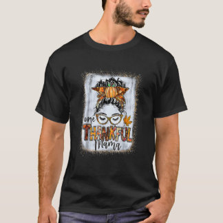 Camiseta Mensagem Bun Um Agradável Queda de outono de Mamãe