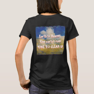 Camiseta Mensagem da Terra para Humanos