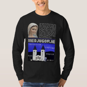 Camiseta Mensagem de Medjugorje 25 de Janeiro de 2023 Oraçã