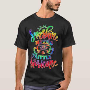 Camiseta Mensagem Divertida e Positiva Sol com um Pouco de 