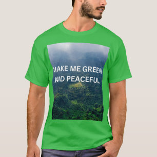 CAMISETA MENSAGEM DO DIA DA TERRA