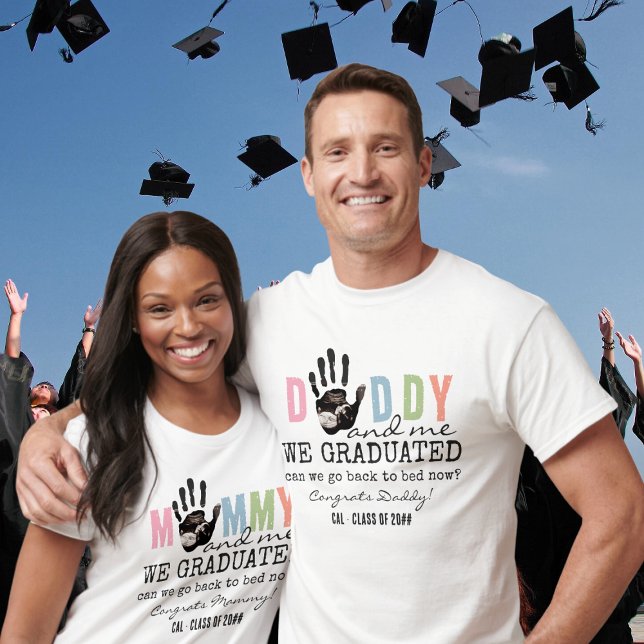 Camiseta Mensagem do Pai de Graduação do Ultrassom Bump (Dad-to-be Message from the Bump Ultrasound Graduation Class of 2024 Funny Dad Pregnancy Announcement)