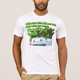 CAMISETA MENSAGEM DO PARQUE DE CARAVANAS