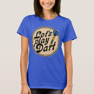 Camiseta Mensagem Esportiva - Vamos Jogar Dart 5
