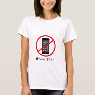 Camiseta Mensagem Grátis para iPhone Moderno