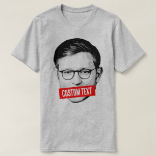 Camiseta Mensagem Mike Johnson Personalizada