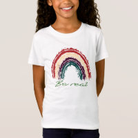 Mensagem positiva "Seja real" Impressão Kid's