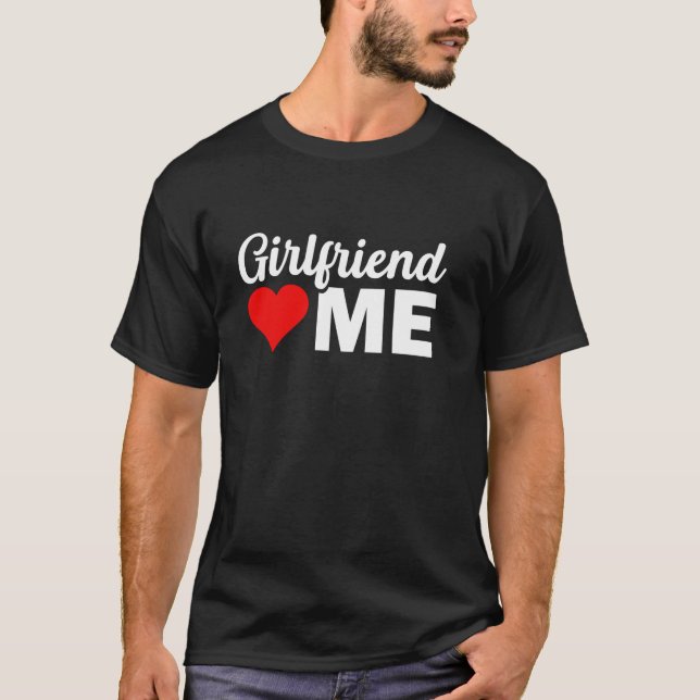 Camiseta Mensagens De Amor Namorada Doce Para Namorada (Frente)
