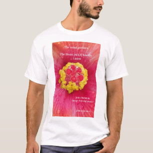 Camiseta Mensagens de T-Shirt autoempoderadas - "O CORAÇÃ