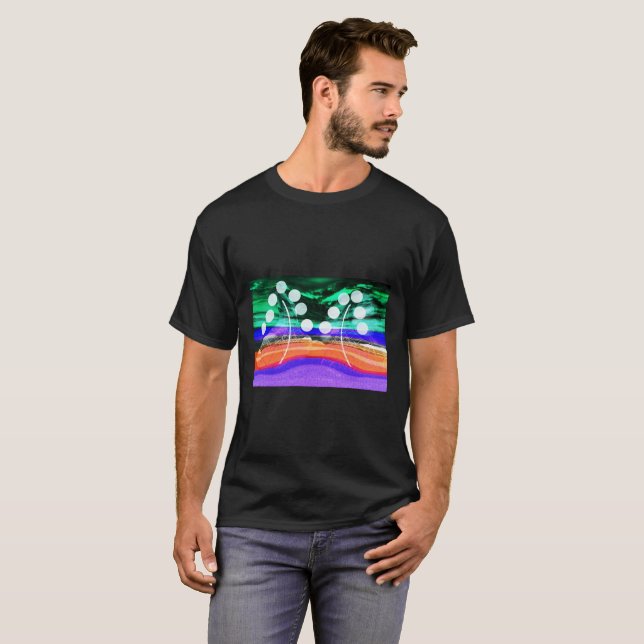 Camiseta Mensagens do espaço (Frente Completa)