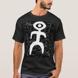 Camiseta Mensch em preto e branco