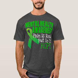 Camiseta Mental Health Awareness Mental Health Ribbon