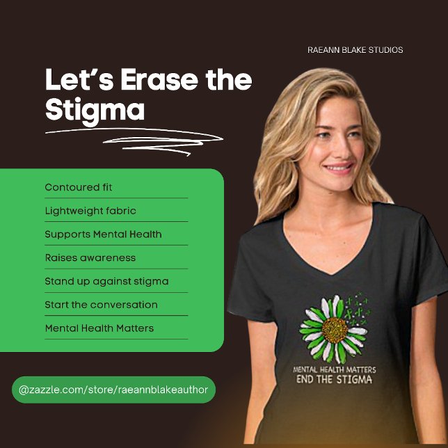 Camiseta Mental Health Matters (Criador carregado)
