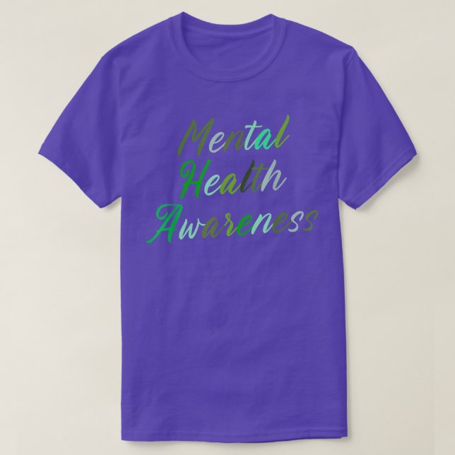 Camiseta Mental Health Matters Awareness4640 2143  (Frente do Design)