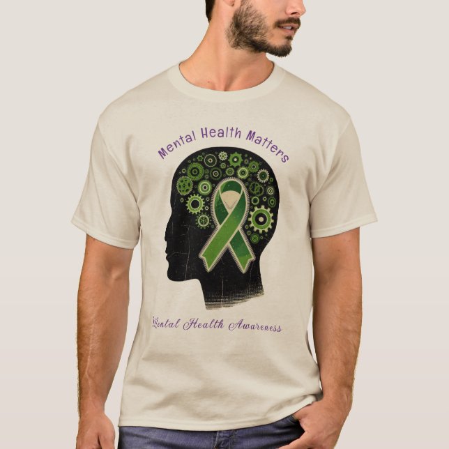 Camiseta Mental Health Matters – Awareness T-Shirt (Frente)