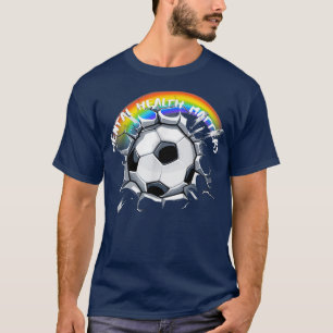 Camiseta Mental Health Matters Lgbtq Soccer Rainbow Pride48