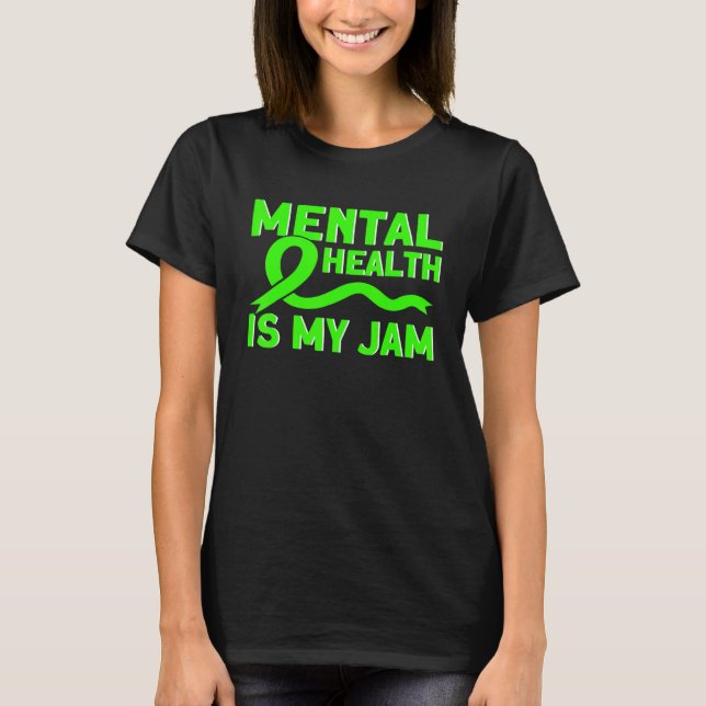 Camiseta Mental Health My Jam Mental Health Awareness 1 (Frente)