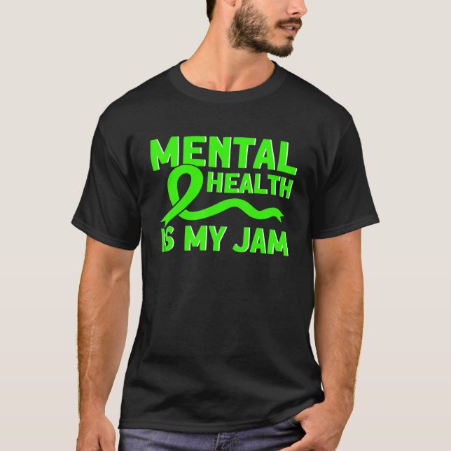 Camiseta Mental Health My Jam Mental Health Awareness 1 (Frente)