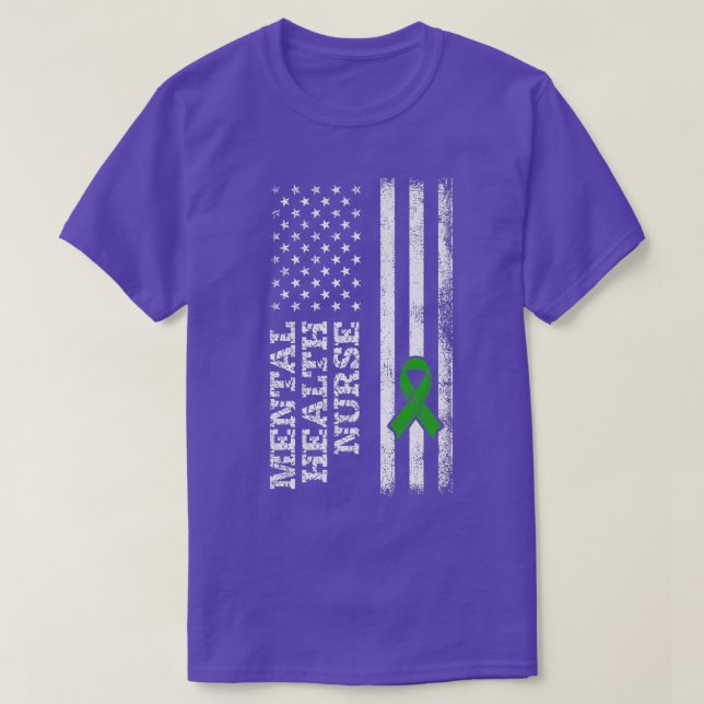 Camiseta Mental Health Nurse Nursing Rn5173 2418  (Frente do Design)