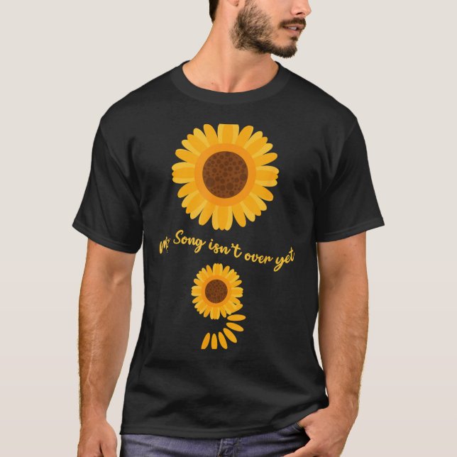 Camiseta Mental Health Semicolon Sunflower Suicide Preventi (Frente)