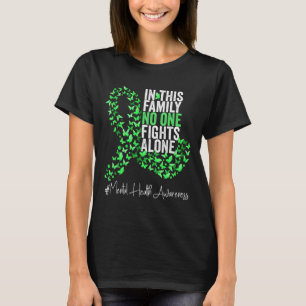 Camiseta Mental Saúde Consciência Mês Mês Briso Verde