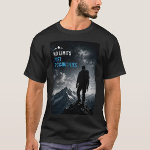 Camiseta ⛰️ Mentalidade Ao Ar Livre Para Garotos Adolescent