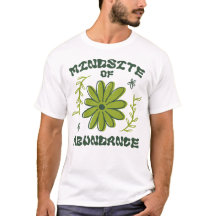 Mentalidade de Abundância Flor Vibrações Positivas