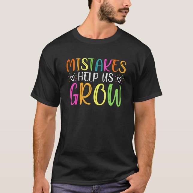 Camiseta Mentalidade de Crescimento Groovy Positiva Profess (Frente)