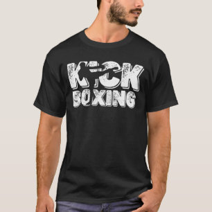 Camiseta Mentalidade de Guerreiro Destemido de Kickboxing